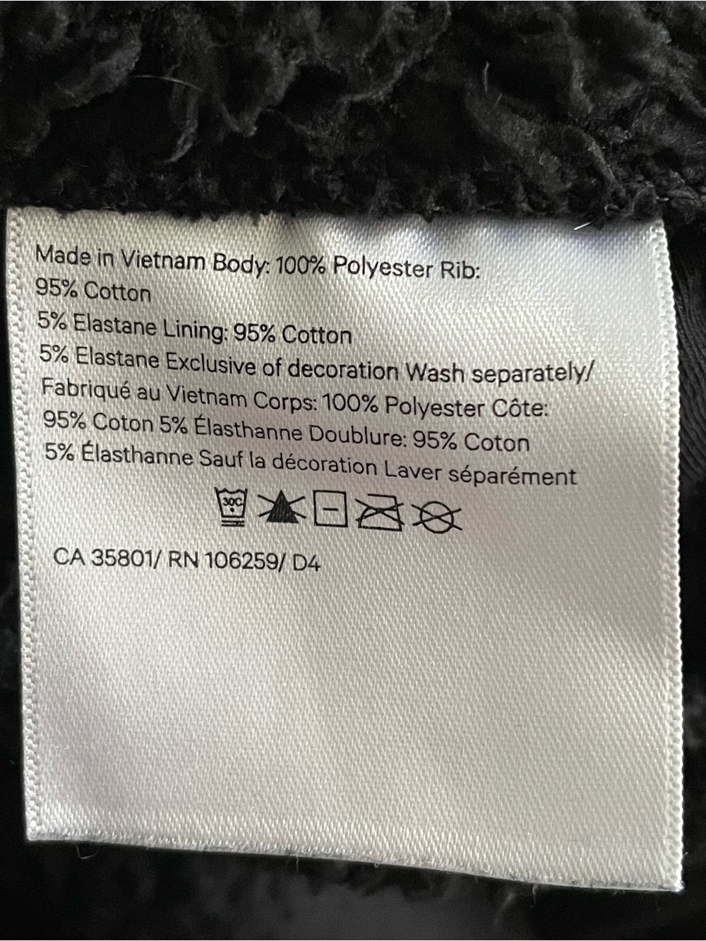 LULULEMON Oh So Sherpa Black Half Zip Hoodie - Picture 13 of 15